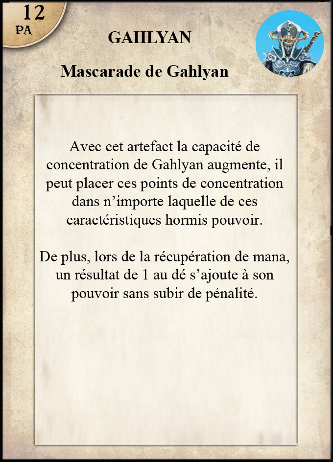 Mascarade de Gahlyan